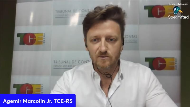 Agemir Marcolin Júnior, auditor de Controle Externo do Tribunal de Contas do Estado do Rio Grande do Sul (TCE-RS)