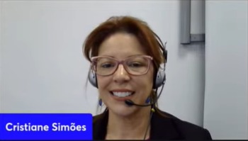 Supervisora da Unidade Técnica Administrativa da EGC, Cristiane Simões