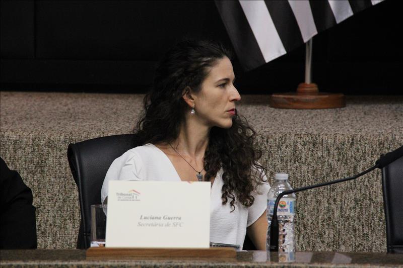 Subsecretária de Controle Externo, Luciana Guerra