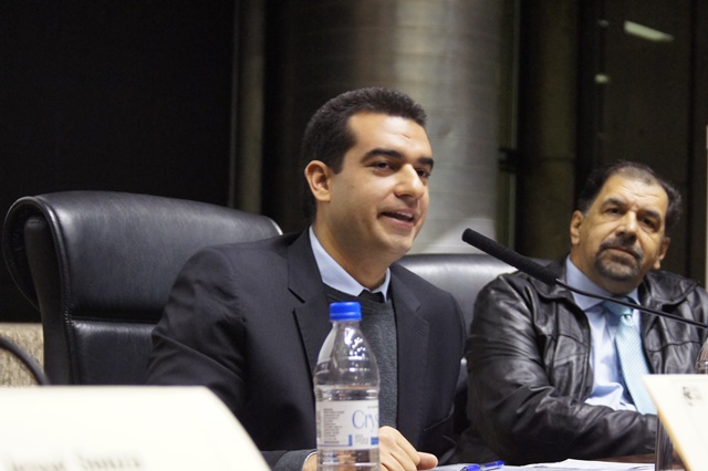 Marcos Thulyo Tavares, mediador da palestra