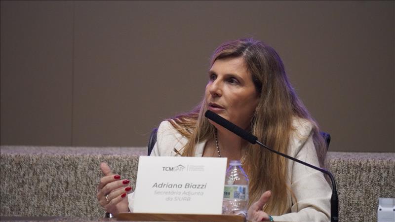 Adriana Biazzi, secretária adjunta da SIURB