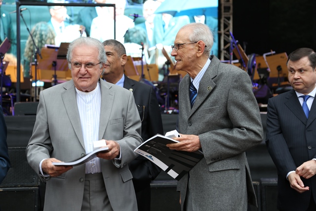 Os ex-conselheiros Antonio Carlos Caruso e Paulo Planet Buarque.
