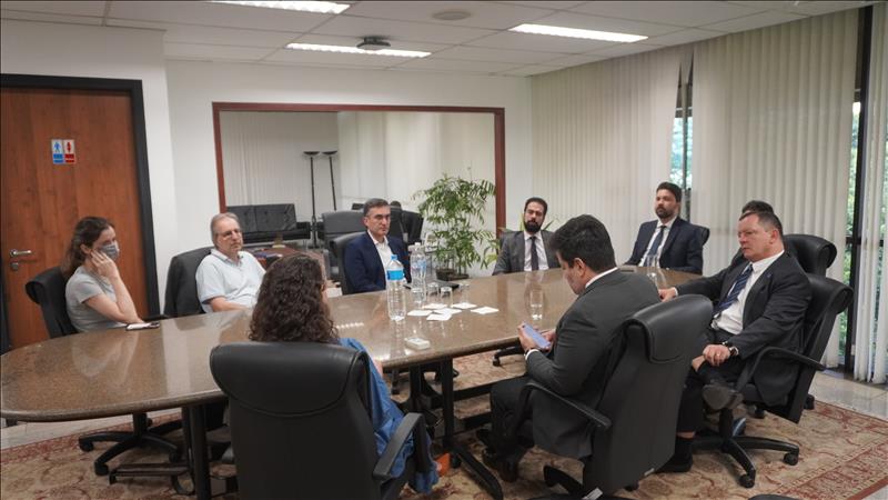Composição da mesa da Secretaria Administrativa
