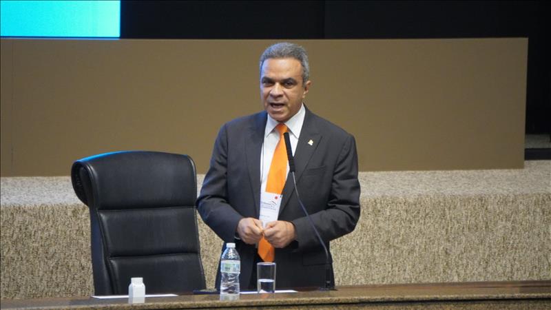 Edilson de Sousa Silva, presidente da Atricon, também participou do evento.