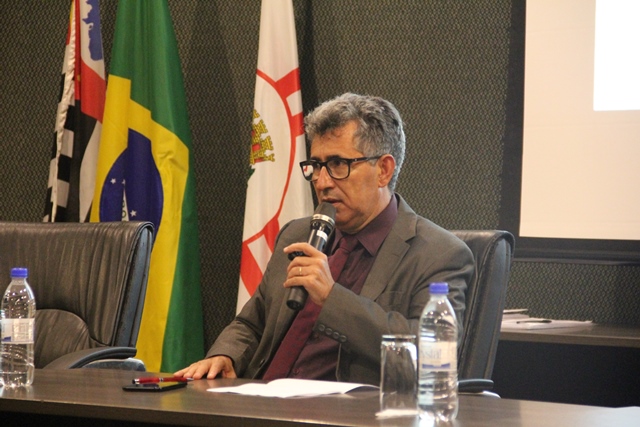 O presidente do TCM, conselheiro João Antonio, também compôs a mesa diretora dos trabalhos