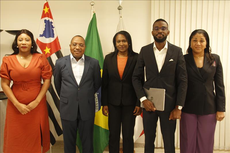 Comitiva do Tribunal de Contas da Angola visitou o TCMSP nesta quarta-feira (12)
