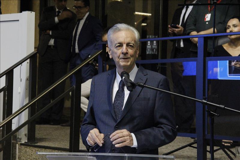 O conselheiro Domingos Dissei foi empossado nesta quarta-feira (29)