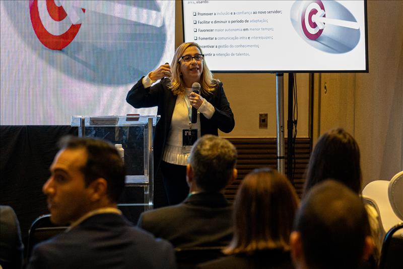 A prática de mentoria no TCMSP envolve a capacitação de futuros mentores por meio de treinamentos online e presenciais (Foto: Debora Andrade/Atricon)