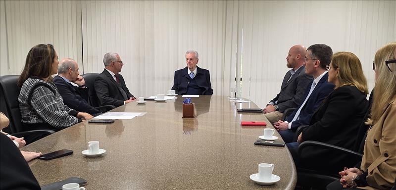 Na reunião de abertura, o Presidente do TCMSP, Conselheiro Domingos Dissei deu ênfase à importância da governança na Corte.