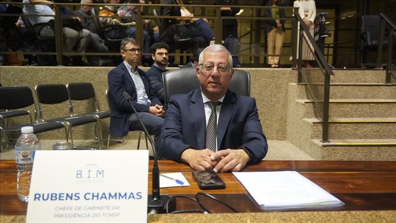Rubens Chammas, chefe de Gabinete da Presidência do TCMSP