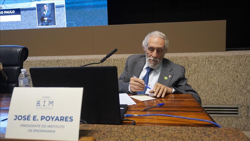 José Eduardo Poyares, presidente do Instituto de Engenharia