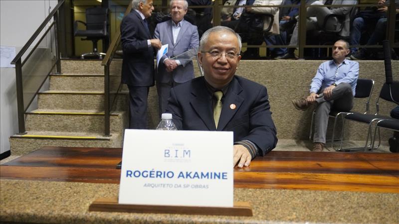 Rogério Akamine, arquiteto da SPObras