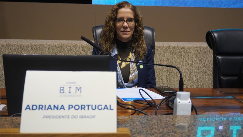 Adriana Portugal, presidente do Ibraop