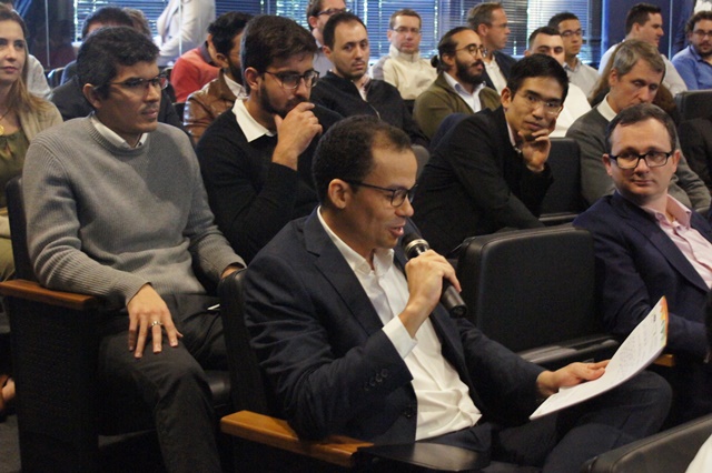 A plateia pôde fazer perguntas ao palestrante Ismar Viana