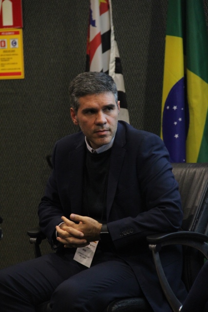 O conselheiro do TCE-ES, Rodrigo Coelho