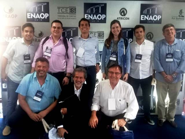 Auditores do TCMSP representam a Instituição no ENAOP em Vitória (ES)
