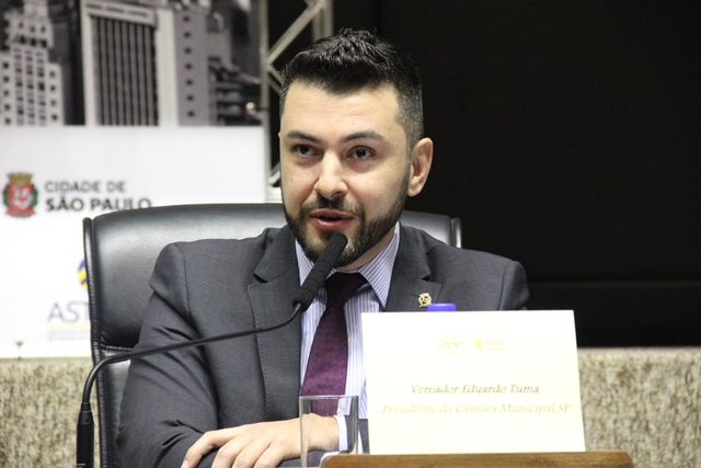 Presidente da CMSP, Eduardo Tuma