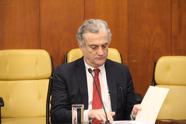 O presidente da SPTuris, Osvaldo Arvate Júnior