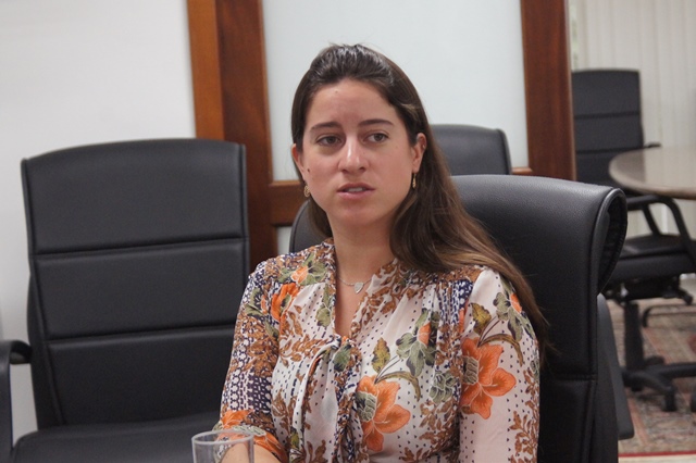 Coordenadora de auditoria da CGM, Marcela Fernandes Lassi de Oliveira Lourenço