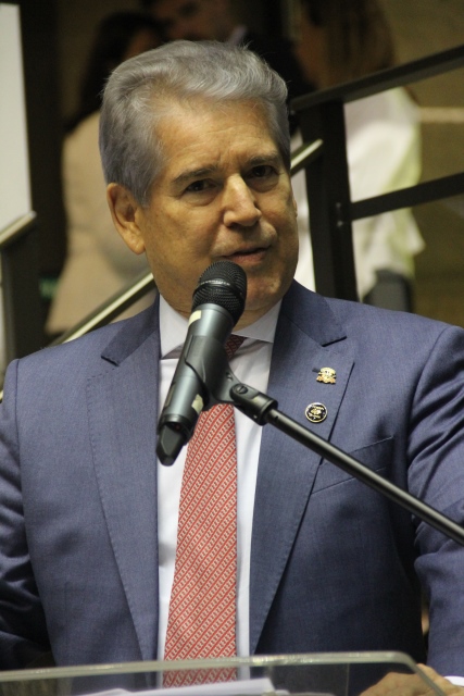 O presidente do Tribunal de Contas do Estado de São Paulo (TCESP), Roque Citadini