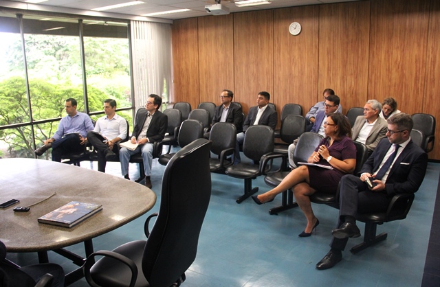 O encontro reuniu técnicos do TCMSP e do TCE-MT