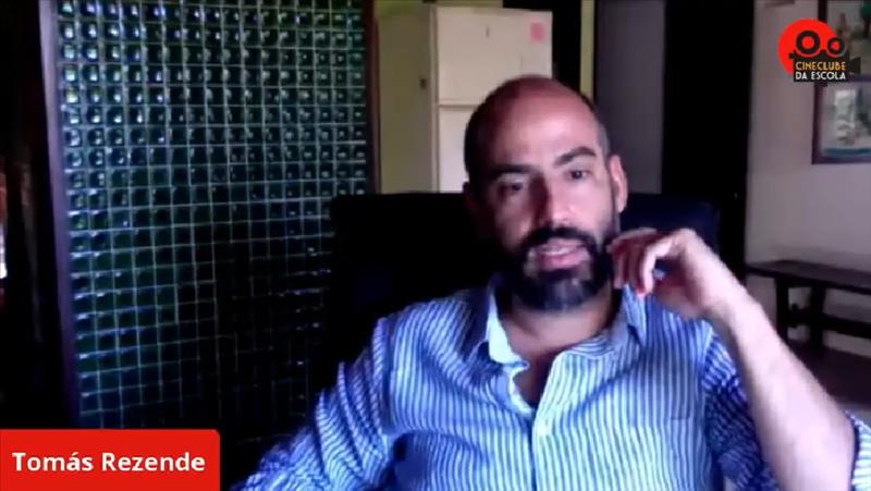 Tomás Rezende, diretor, preparador de elenco e neto de Suzana Amaral