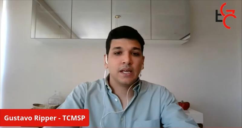 O auditor de controle externo e supervisor de equipes de fiscalização do TCMSP, Gustavo Ripper