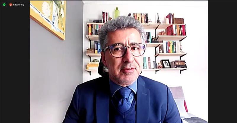 A mediação do segundo painel do dia foi realizada pelo presidente do TCMSP, João Antonio da Silva Filho