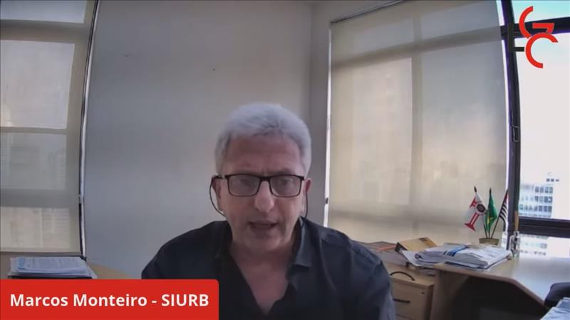 O secretário da SIURB, Marcos Monteiro