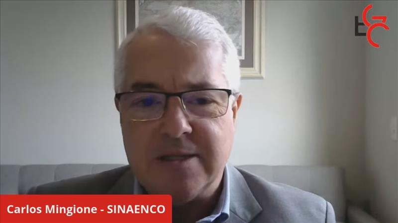 O presidente do SINAENCO, Carlos Roberto Mingione