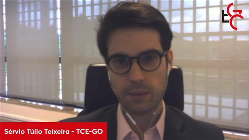 O engenheiro abordou o Sistema de Gestão Integrado do TCE-GO e sua relação com as certificações ISO