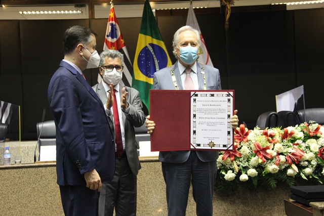 Ministro do Supremo Tribunal Federal (STF) homenageado, Enrique Ricardo Lewandowski