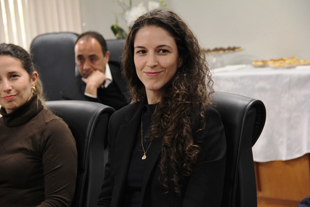 Luciana Guerra, coordenadora do ETQC, também participou da reunião de auditoria.