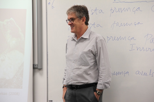 A aula fez parte de matéria ministrada pelo professor Amândio Martins na Escola de Contas do TCMSP