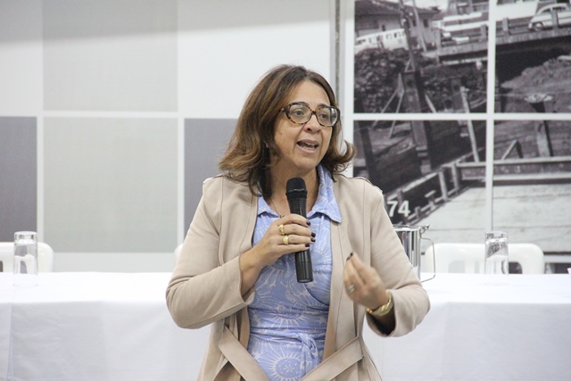 A jornalista e chefe de gabinete da Presidência do TCMSP, Angélica Fernandes