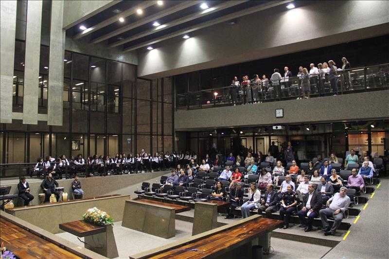 Plenário Paulo Planet Buarque do Tribunal de Contas do Município de São Paulo (TCMSP) realiza cerimônia Inter-Religiosa de encerramento de 2019 