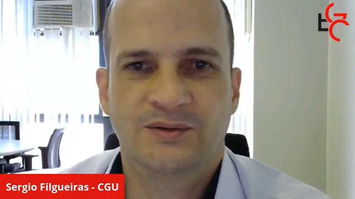 O auditor Sergio Filgueiras de Paula apresentou o sistema de auditoria E-AUD