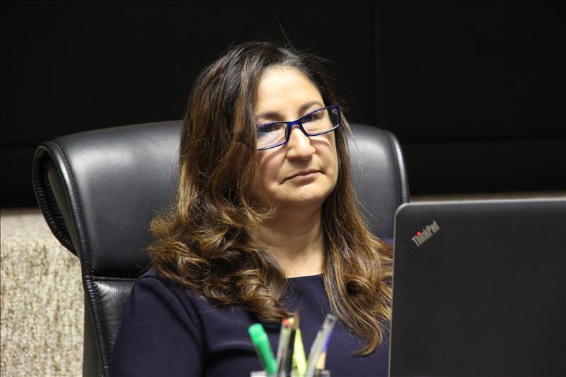 Vereadora Rute Costa, presidente em exercício da Câmara Municipal de São Paulo
