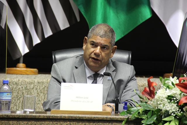 Milton Leite, presidente da Câmara Municipal de São Paulo (CMSP)