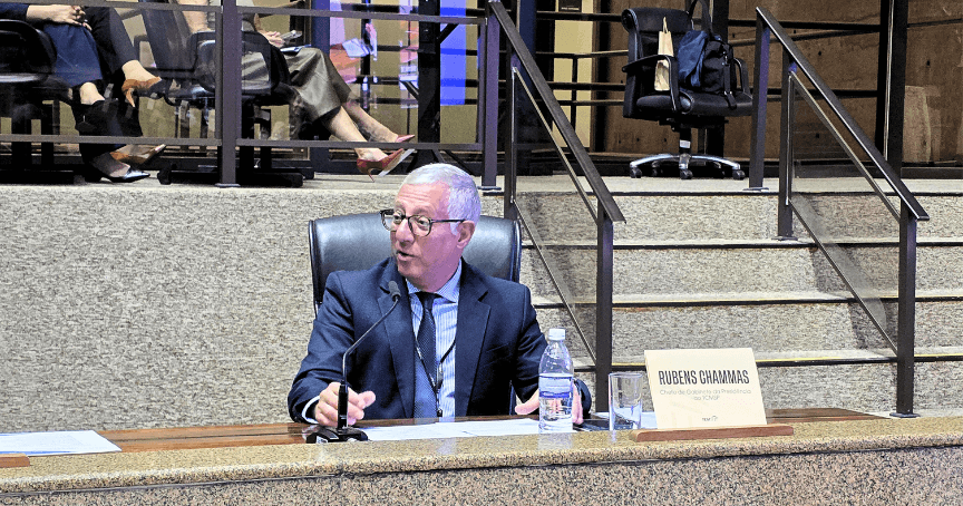 Chefe de Gabinete da Presidência do TCM-SP, Rubens Chammas